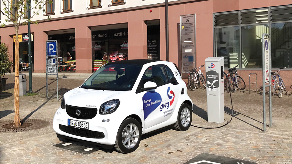 Erste E Lades ule in Gundelfingen chilli freiburg 